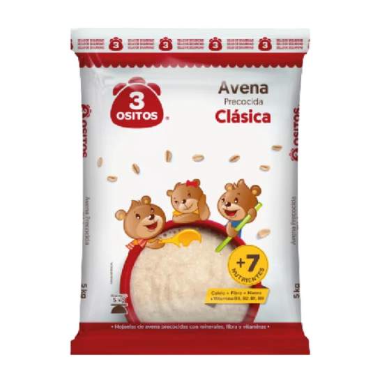 AVENA 3 OSITOS - 24X120 G