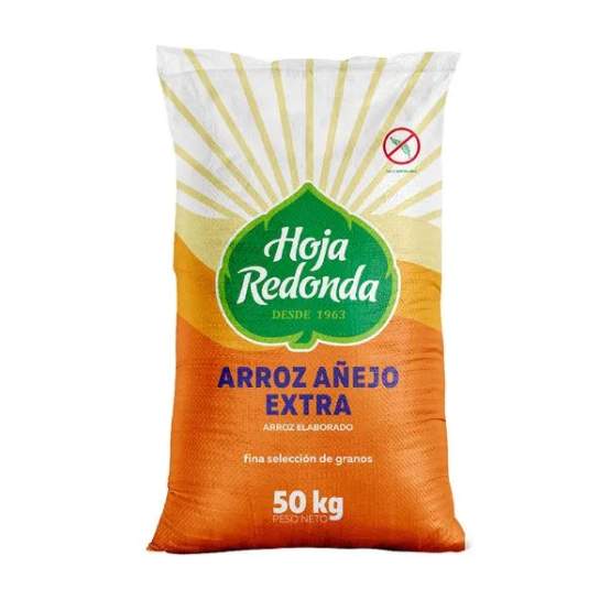 ARROZ HOJA REDONDA - 50 KG