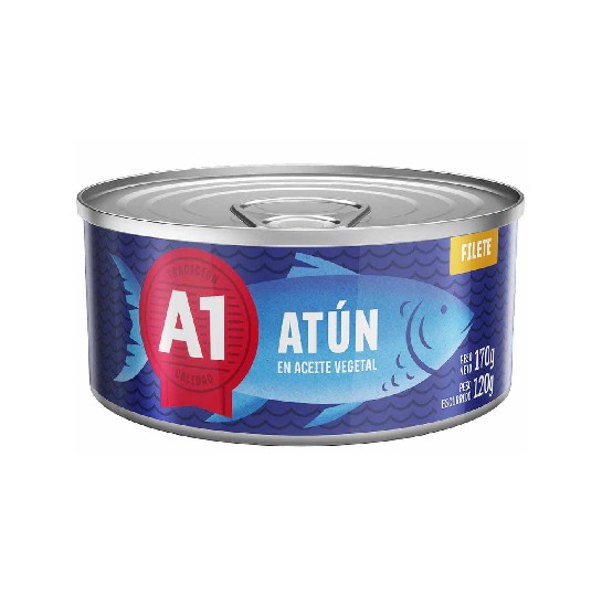 FILETE ATÚN A/V A-1 48X170 GR