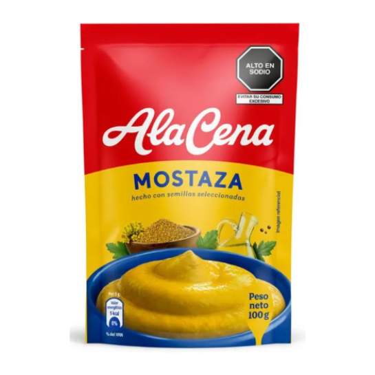 MOSTAZA ALACENA 24X100 G