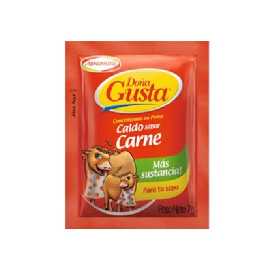 DOÑAGUSTA CARNE 10X7 G